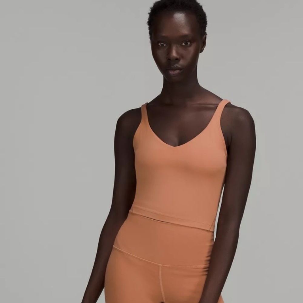 ⭐️2 for 50⭐️ Lululemon align tank tan/brown Sports Bra